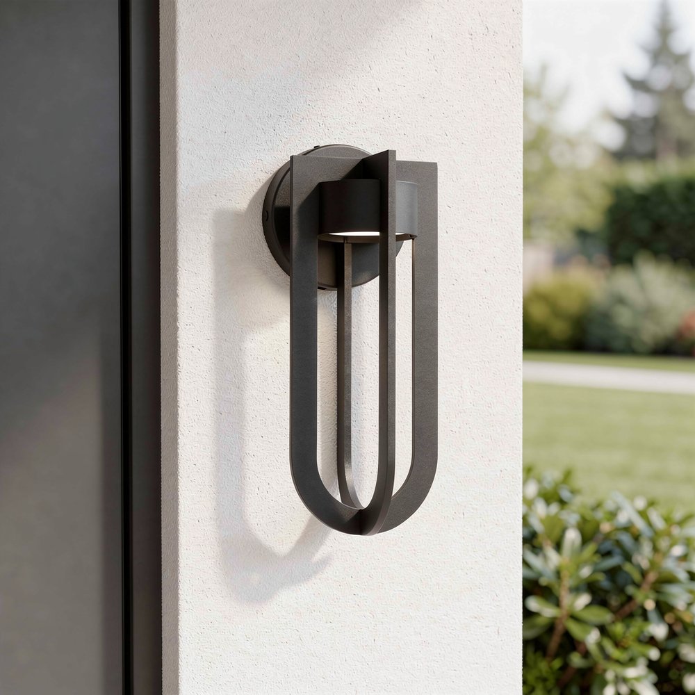 Bronze LED Dimmable Outdoor Hanging Light — view 7