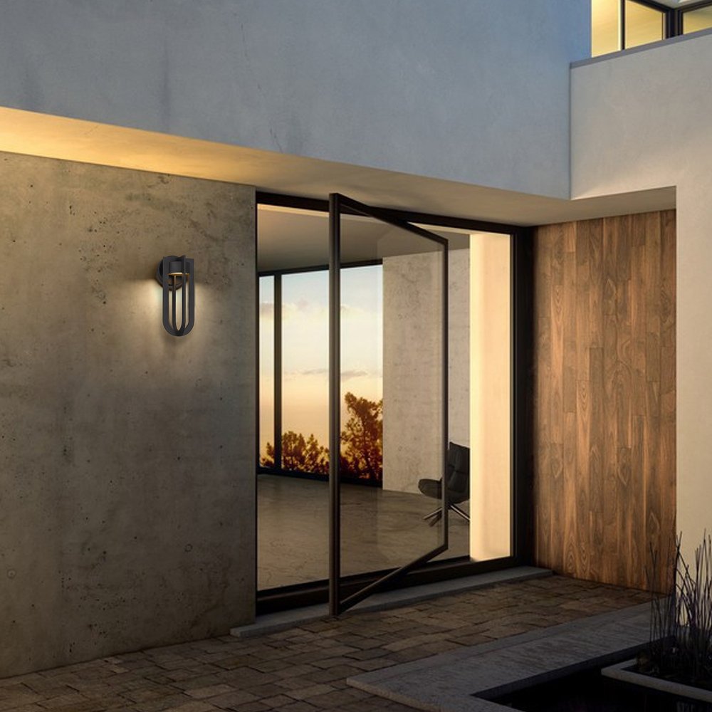 Bronze LED Dimmable Outdoor Hanging Light — view 4