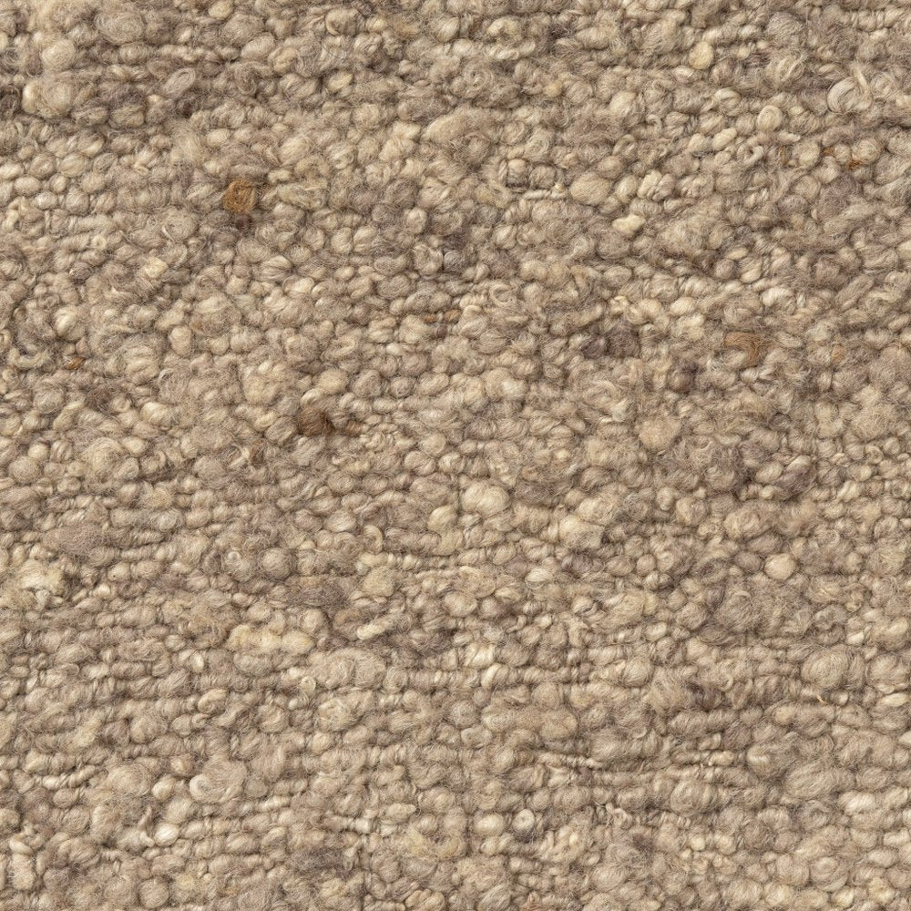 24" Brown Wool Throw Pillow — view 5