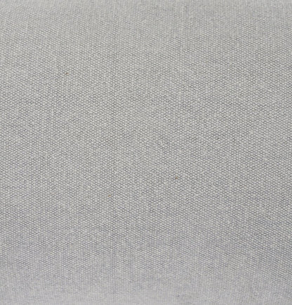 Set of Two 14" X 36" Gray Lumbar Cotton Throw Pillows