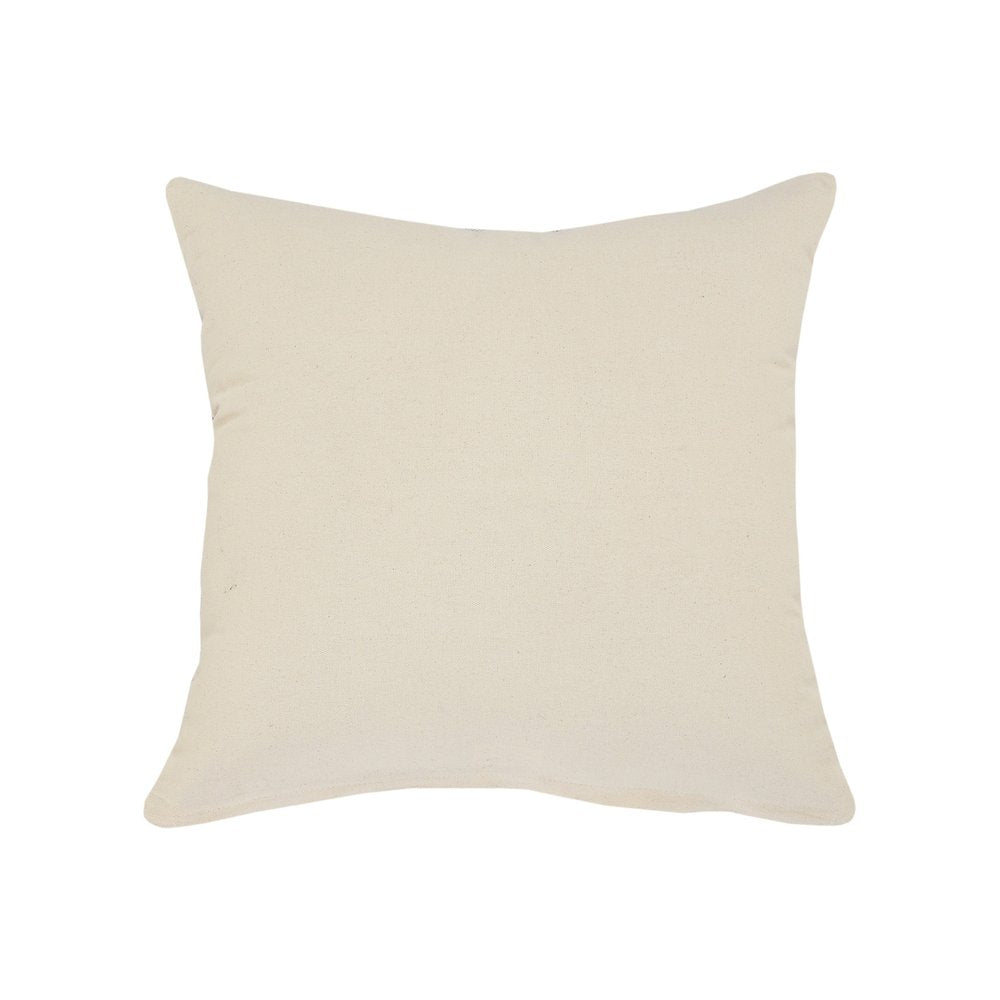 Set of Two 20" Gray Cotton Throw Pillows