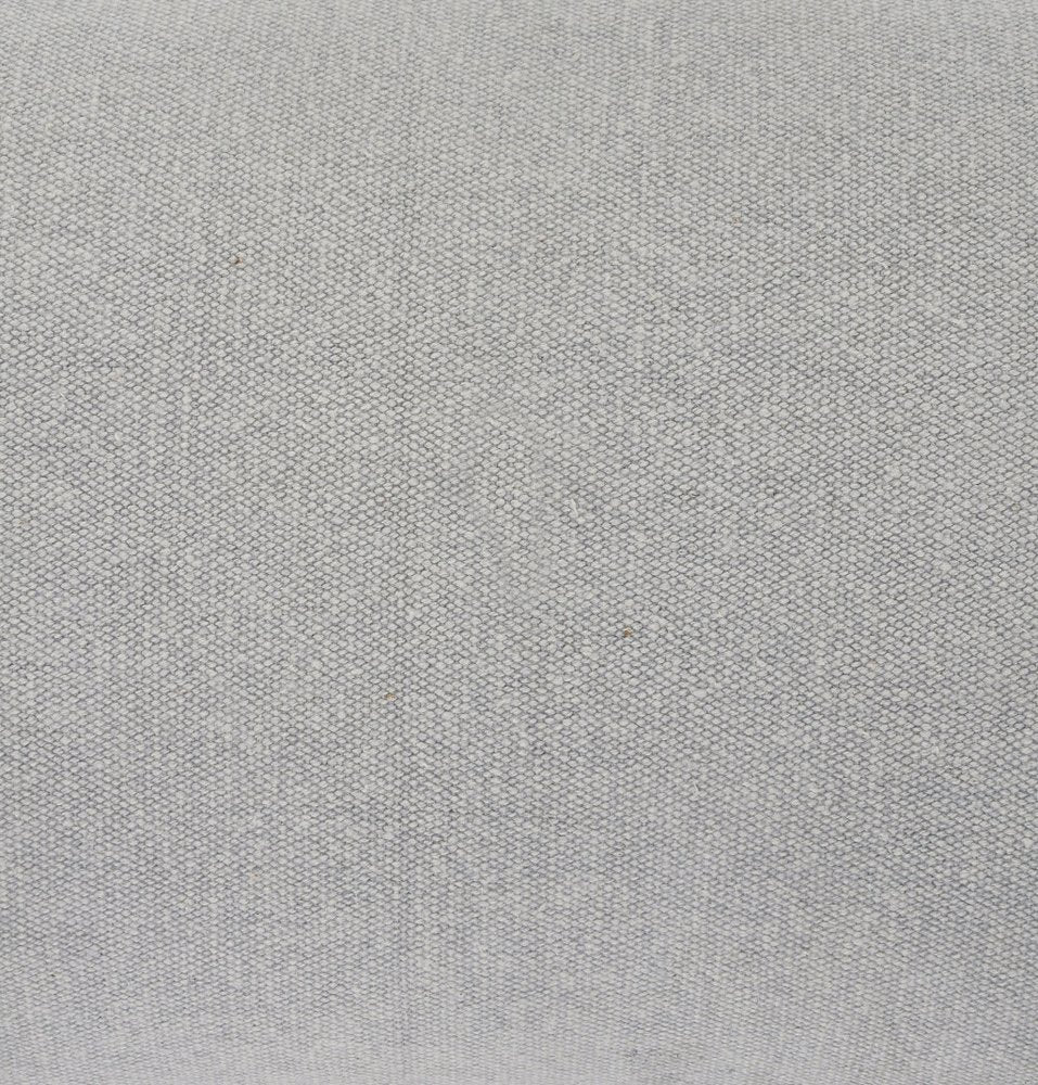 Set of Two 20" Gray Cotton Throw Pillows