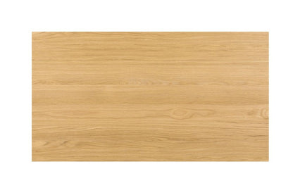 53" Oak Wood Sled Coffee Table HomeRoots