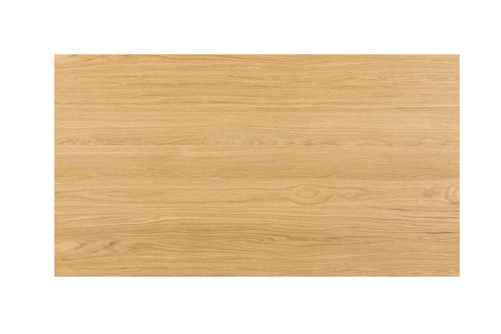 53" Oak Wood Sled Coffee Table HomeRoots