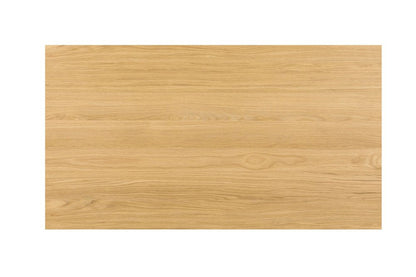 53" Oak Wood Sled Coffee Table HomeRoots