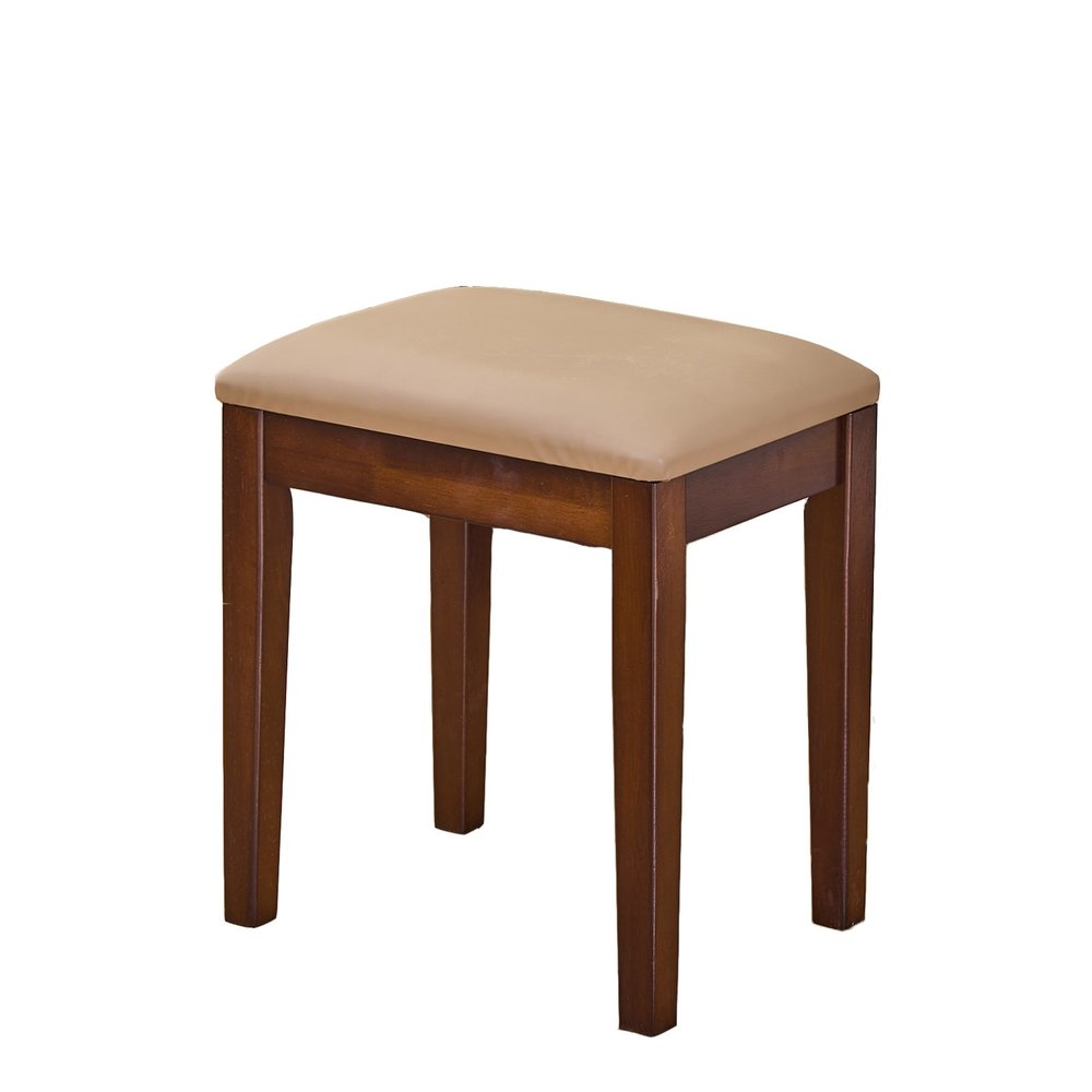 47" Brown Wood Mirrored Vanity Table HomeRoots