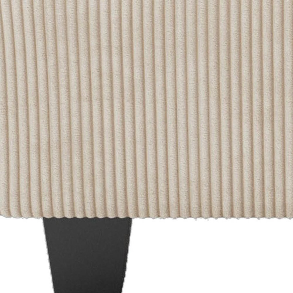 26" Teal Blue and Black Solid Wood and Microfiber Storage Ottoman HomeRoots