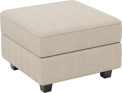 26" Teal Blue and Black Solid Wood and Microfiber Storage Ottoman HomeRoots
