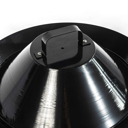50000 BTU 19" Black Steel Propane Portable Tabletop Round Fire Pit HomeRoots