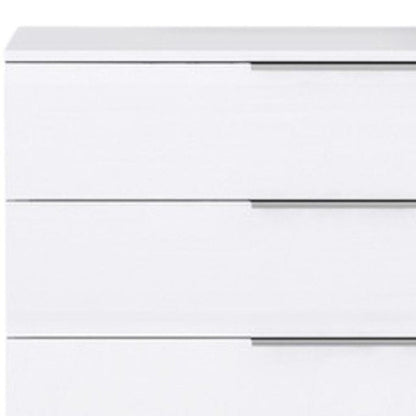 62" White Wood Six Drawer Double Dresser HomeRoots