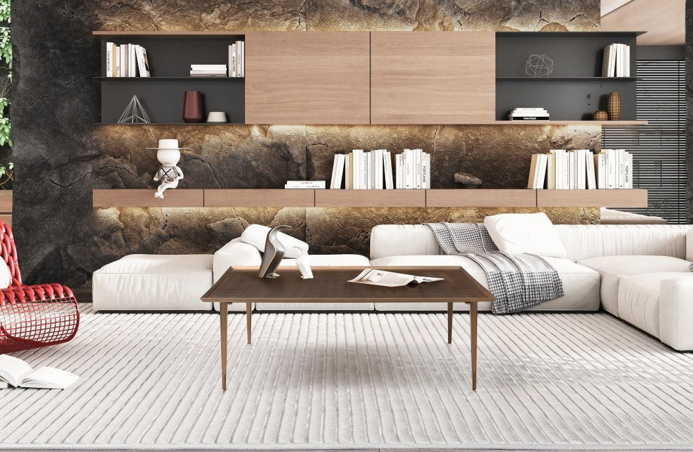 47" Bronze Copper Square Coffee Table HomeRoots