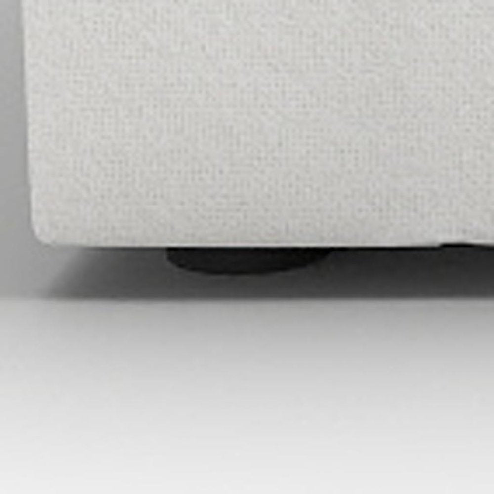 80" White Linen Blend Modular Loveseat and Toss Pillows HomeRoots