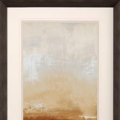 Unify Amber III Dark Brown Framed Wall Art