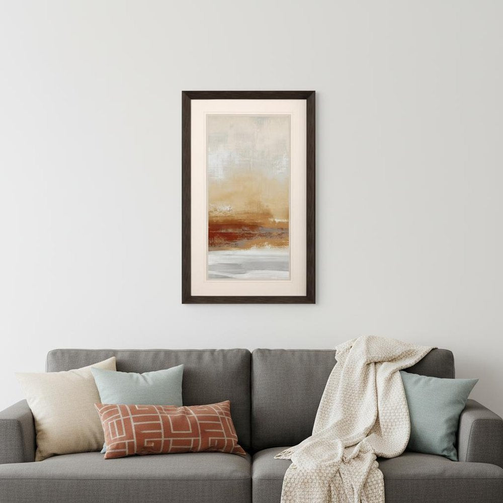 Unify Amber III Dark Brown Framed Wall Art