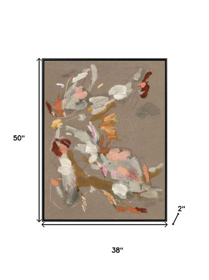 Scatter Black Floater Frame Wall Art