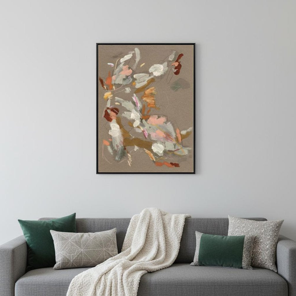 Scatter Black Floater Frame Wall Art — view 5