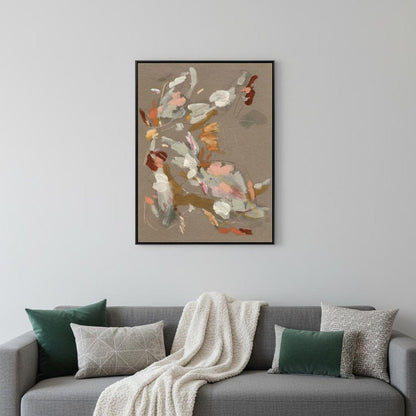 Scatter Black Floater Frame Wall Art