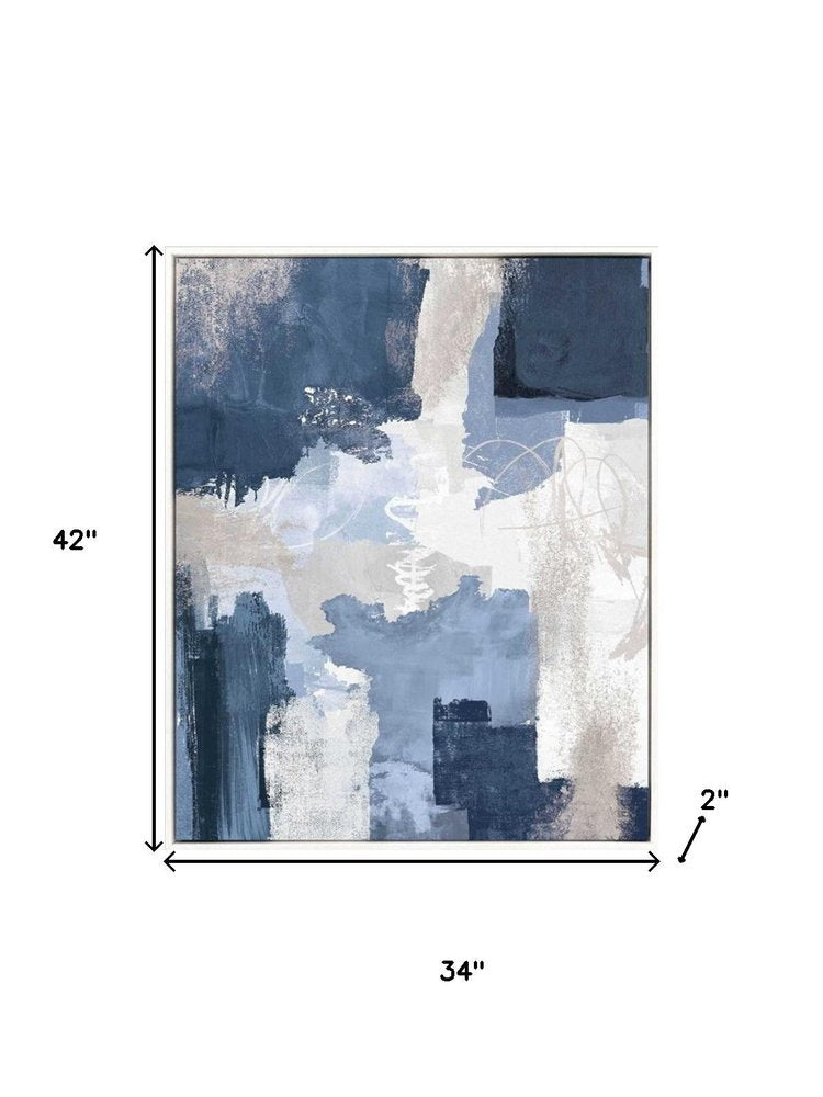 Peaceful Moment I White Floater Frame Wall Art — view 4