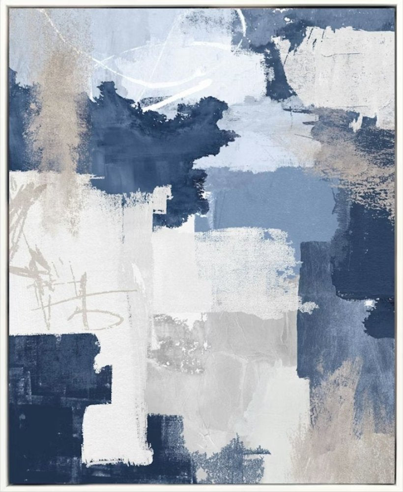Peaceful Moment II White Floater Frame Wall Art — view 1