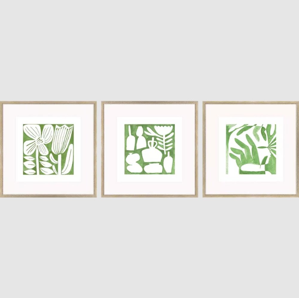 Minimal Moments I Gold Framed Wall Art