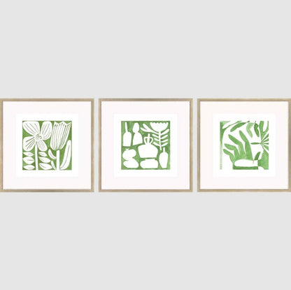 Minimal Moments I Gold Framed Wall Art