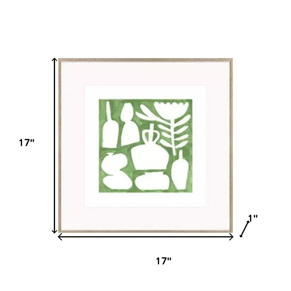 Minimal Moments I Gold Framed Wall Art