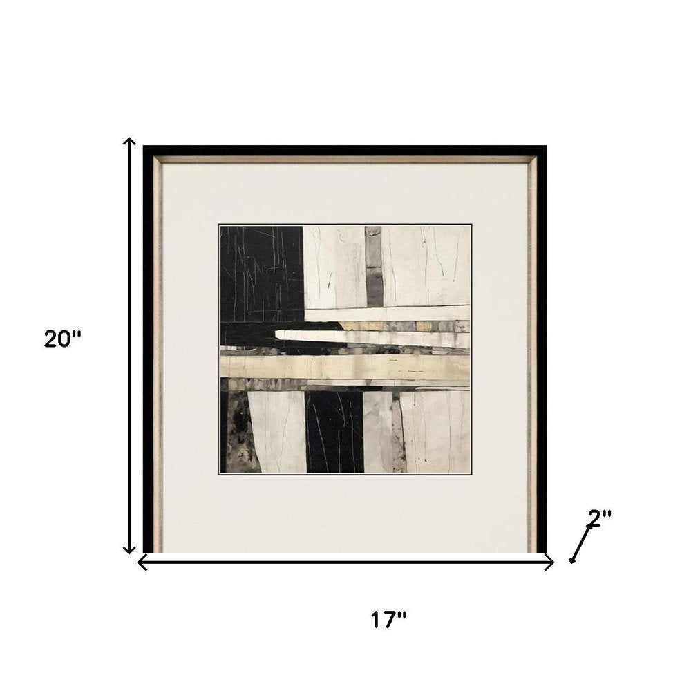 Liminal Black Framed Wall Art — view 6
