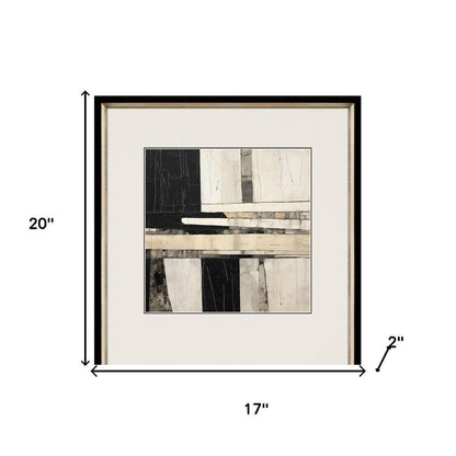 Liminal Black Framed Wall Art