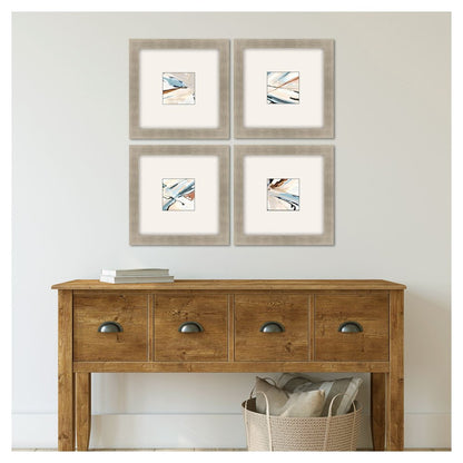 Dancing Wind Silver Framed Wall Art