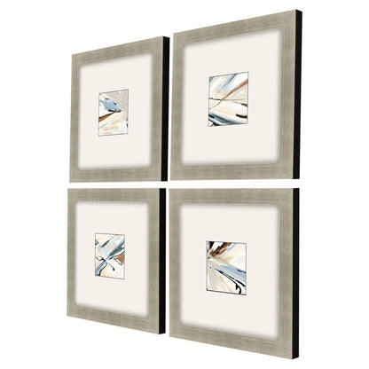 Dancing Wind Silver Framed Wall Art
