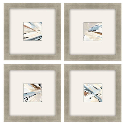 Dancing Wind Silver Framed Wall Art