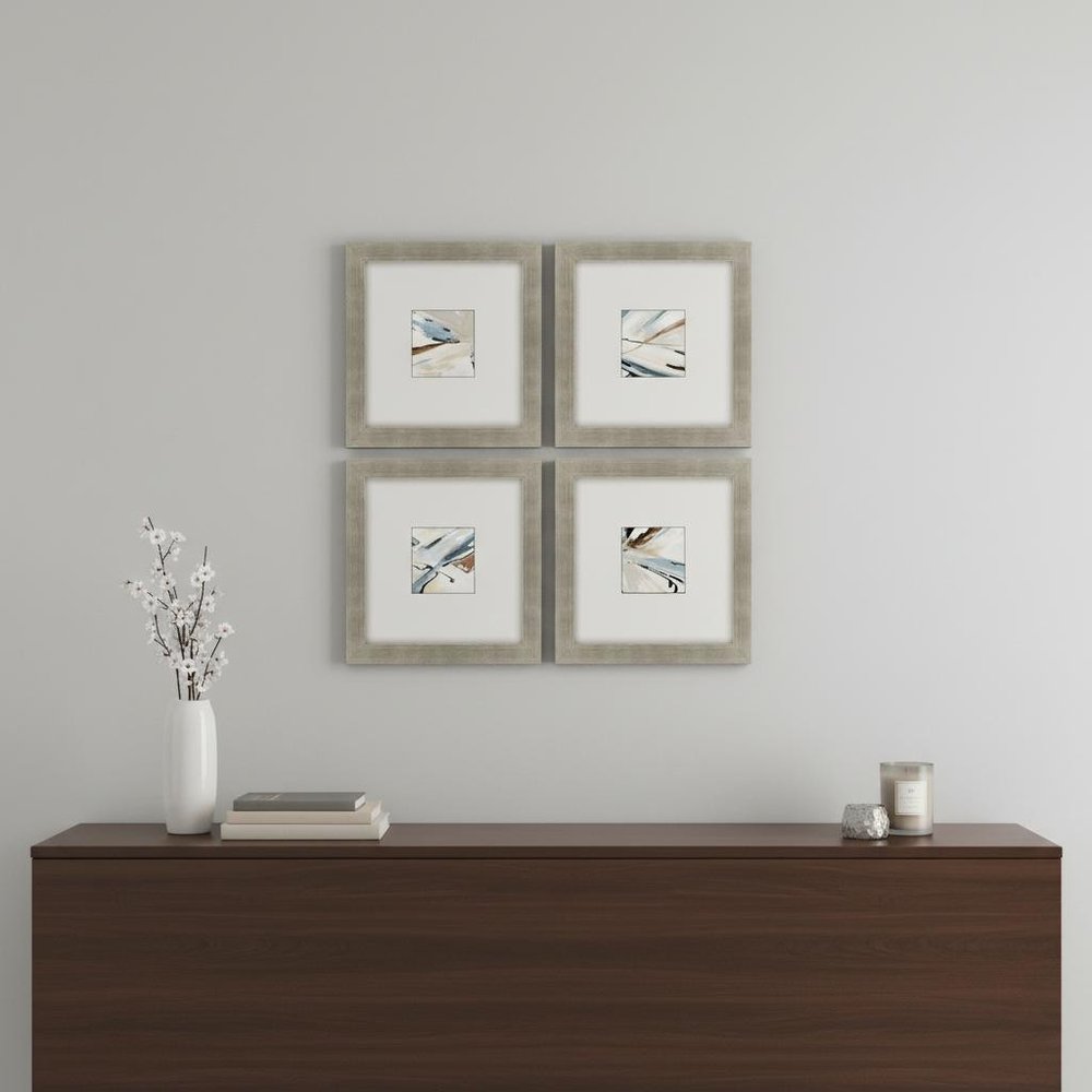 Dancing Wind Silver Framed Wall Art — view 6