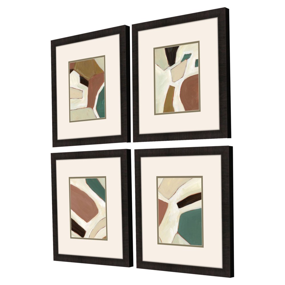 Highland Hues Dark Brown Framed Wall Art
