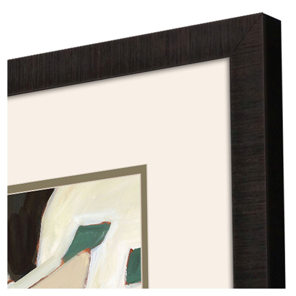 Highland Hues Dark Brown Framed Wall Art — view 3