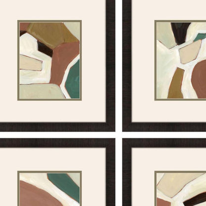 Highland Hues Dark Brown Framed Wall Art