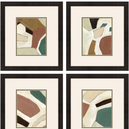 Highland Hues Dark Brown Framed Wall Art