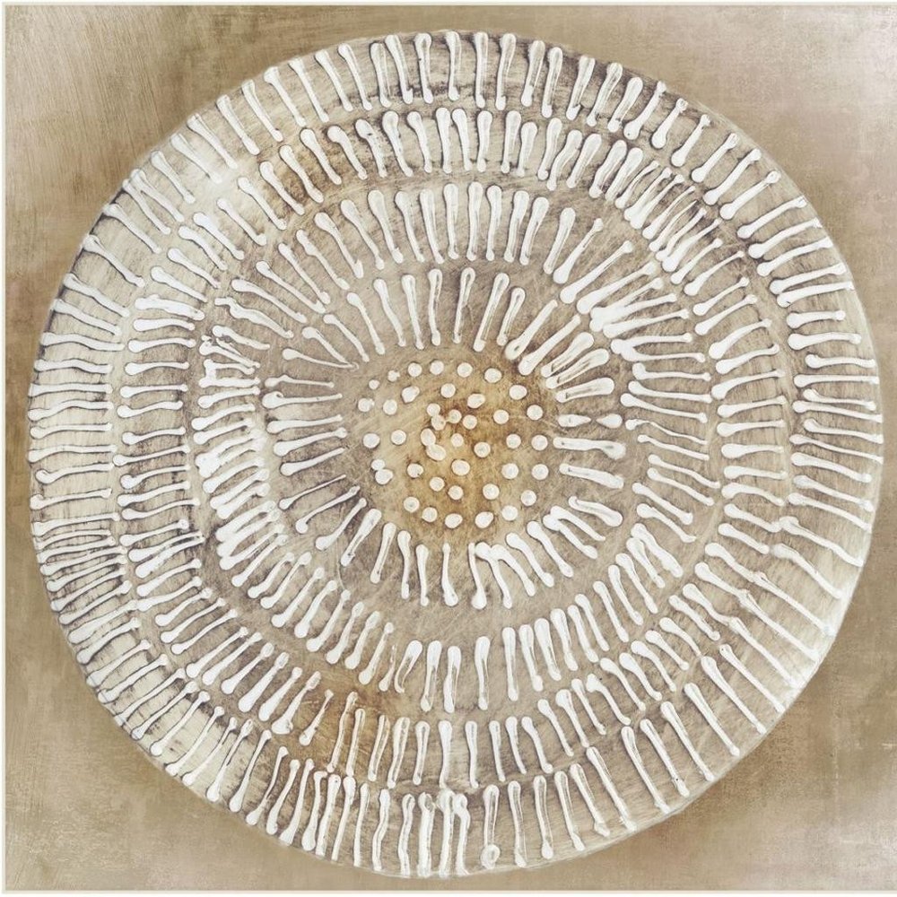 Emboss Beauty II White Framed Wall Art — view 4