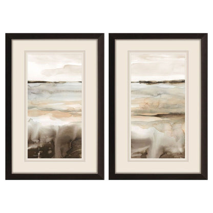 Classic Field Dark Brown Framed Wall Art