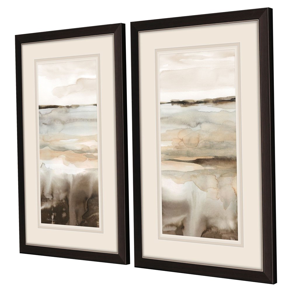 Classic Field Dark Brown Framed Wall Art — view 2
