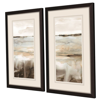 Classic Field Dark Brown Framed Wall Art