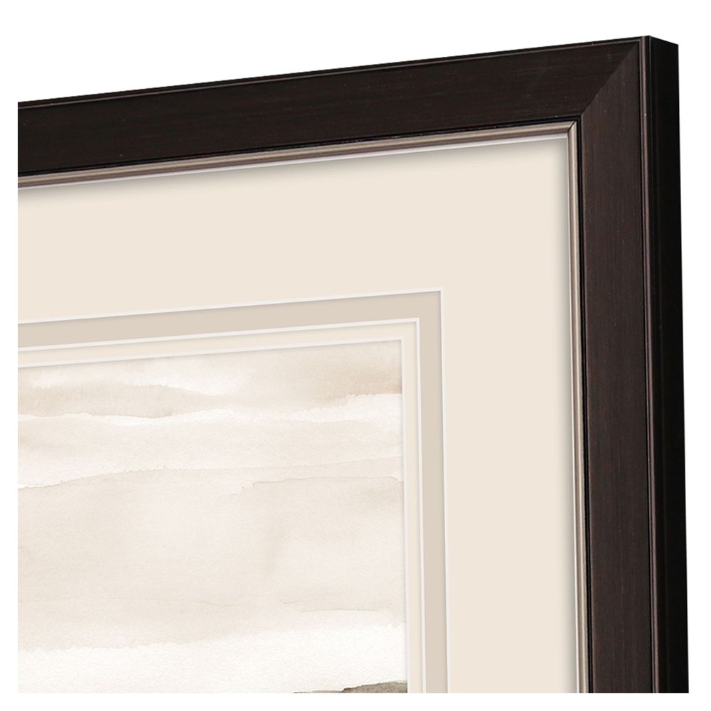 Classic Field Dark Brown Framed Wall Art