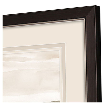 Classic Field Dark Brown Framed Wall Art