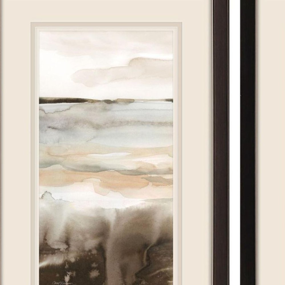 Classic Field Dark Brown Framed Wall Art — view 4
