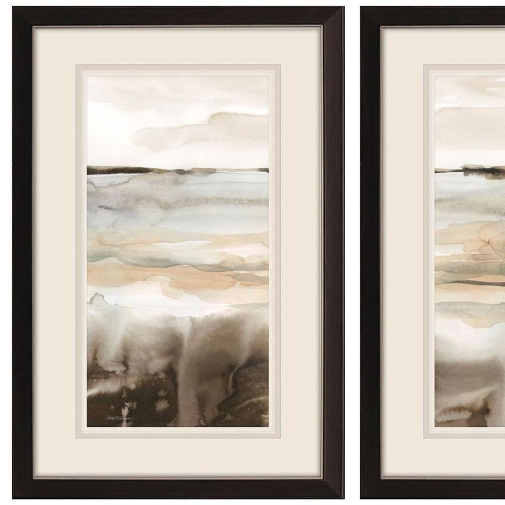 Classic Field Dark Brown Framed Wall Art — view 5