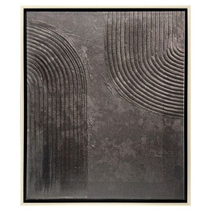 Embrace I Silver Floater Frame Wall Art