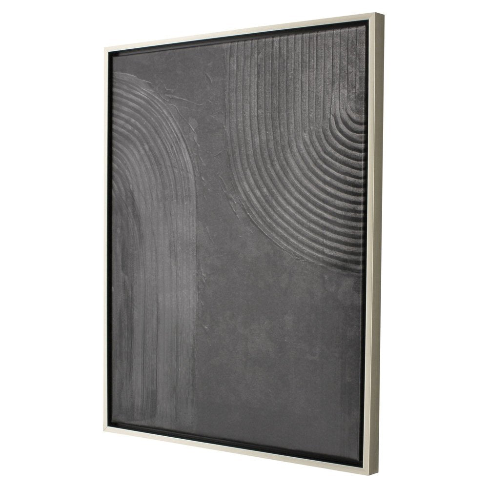 Embrace I Silver Floater Frame Wall Art — view 2