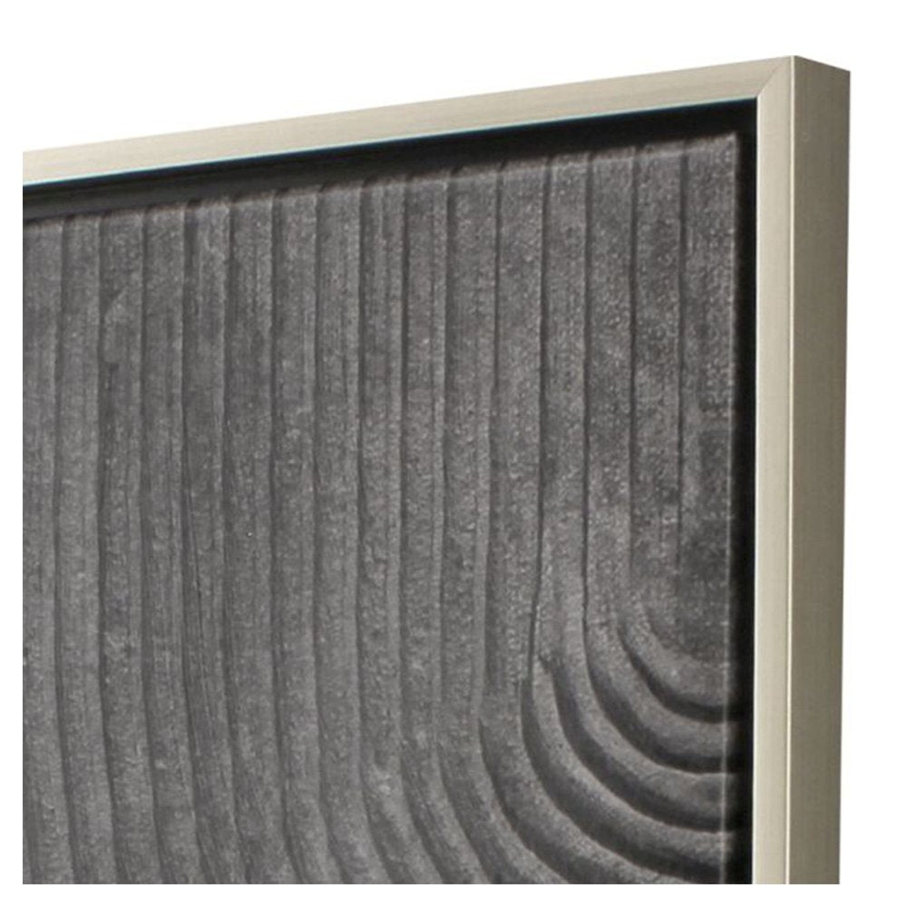 Embrace I Silver Floater Frame Wall Art