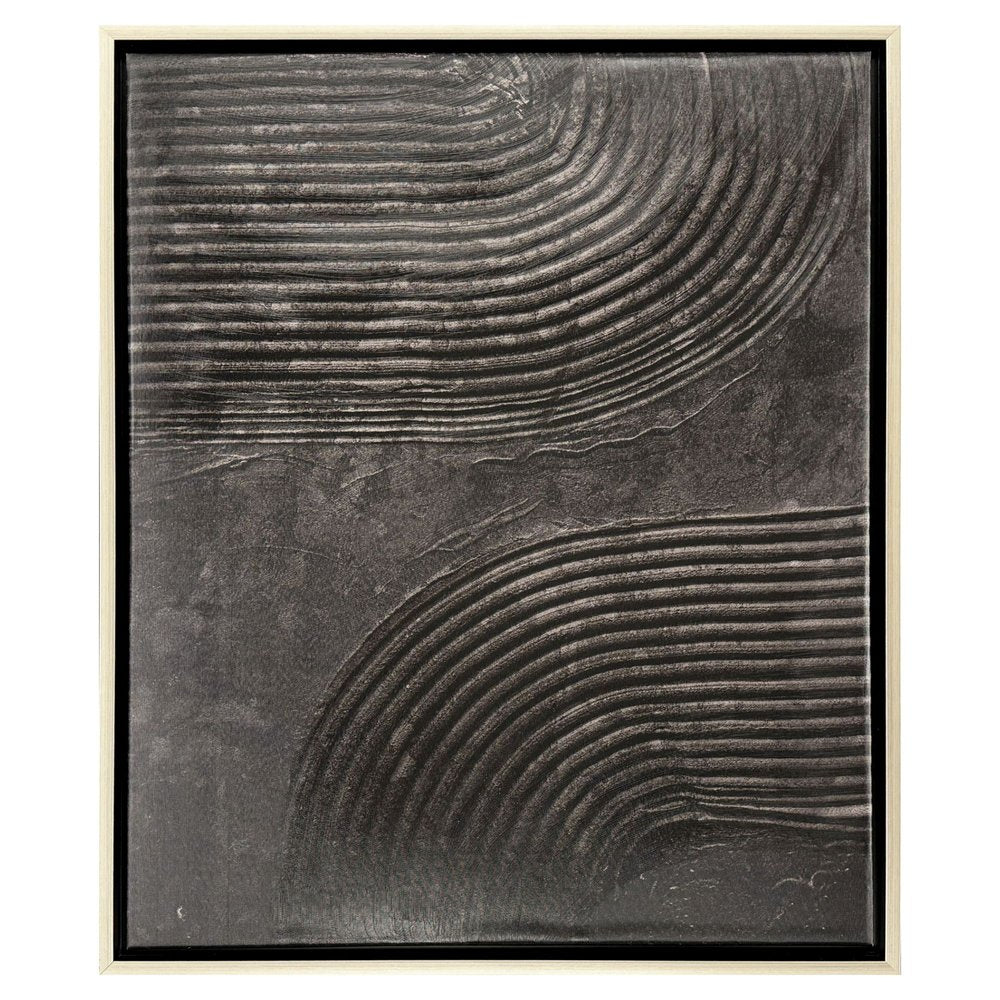 Embrace II Silver Floater Frame Wall Art
