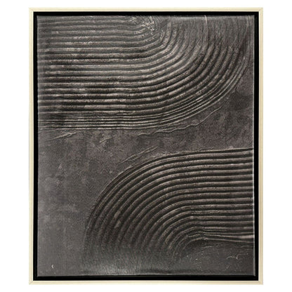 Embrace II Silver Floater Frame Wall Art