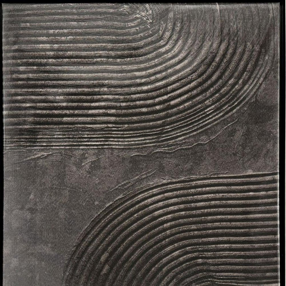 Embrace II Silver Floater Frame Wall Art